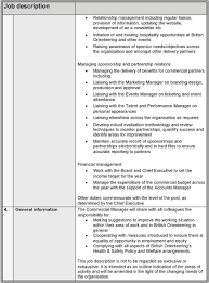 Responsible for optimising and enhancing effective financial monitoring and driving continues improvements in the finance function; Job Description Job Description 1 Job Title Commercial Manager Location Pdf Free Download