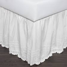 Cover up plain box springs with decorative dust ruffles. Bedding 25 Full Tan Bed Skirt Or Dust Ruffle Split Corners Home Furniture Diy Pneumec In