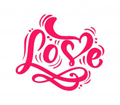 Red Calligraphy Word Love Lettering Premium Vector Premium Vector Freepik Vector Vintage Abstract Heart Love In 2020 Calligraphy Words Vector Quotes Lettering