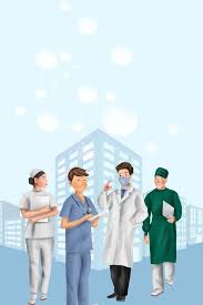World First Aid Day Blue Nurse Medical Staff Background Medicine Illustration Graphic Poster Art Medical Posters