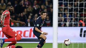 Ligue 1 (8ème journée) lesamedi 24 octobre : Paris Saint Germain 3 Dijon 0 Di Maria At The Double For Cup Holders