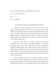 Tidak bisa pak, dana rp50.000.000,00 tidak cukup untuk membeli bahan baku dan biaya lain. Doc Artikel Publikasi Pkmk Tugas Bahasa Indonesia Ang Gita Academia Edu