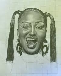65% completed portrait of @shenseea . . . . . #artist #art #artoftheday  #drawinyourstyle #drawdrawdraw #drawings #pencildrawing #pencilart