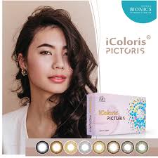 BIONICS ICOLORIS PICTORIS Monthly Disposable Color Contact Lenses (2 pcs)