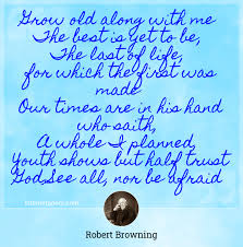 Greeting Cards Invitations Grow Old Along With Me The Best Is Yet To Be Robert Browning Poem Wedding Card Home Garden