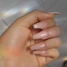 Neutral is not synonymous with beige. Pin By Christine Gitonga On Nails Neutral Nails Acrylic Neutral Nails Clear Acrylic Nails