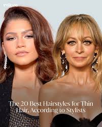 Do you struggle with styling your thin hair? Try one of these 20  hairstyles, and all your thin strand issues may just be a thing of the  past. From wispy bangs to