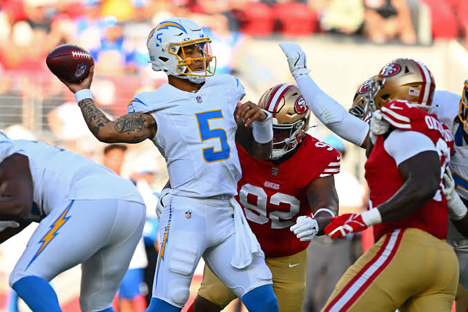49ers' world tour begins with joint practice at Chargers