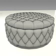 4.8 out of 5 stars. Ottoman Round Tufted Black 3d Model 27 Dwg 3ds Max Skp Free3d