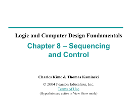 Sequencing Chapter 8 And Control Logic And Computer Design