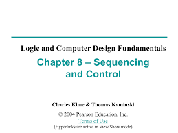 sequencing chapter 8 and control logic and computer design