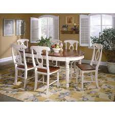 Shelburne 7 Piece Dining Set Solid Wood Dining Chairs Modern Kitchen Tables Dining Room Sets