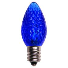 C7 Blue Led Christmas Light Bulbs Christmas Lights Etc Blue Light Bulb Led Christmas Lights Christmas Light Bulbs
