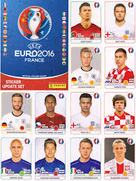 Sondages, actualités et matches @ruedufootball. Football Cartophilic Info Exchange Panini Uefa Euro 2016 France 28 Update Stickers Sticker Update Set 02 Illustrated Checklist