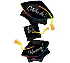 37 Pkg Grad Stacker Balloons Pjs Party Celebrities