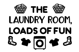 Download now the free icon pack 'linear laundry symbols'. The Laundry Room Loads Of Fun Svg Cut File By Creative Fabrica Crafts Creative Fabrica