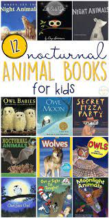 12 Nocturnal Animal Books For Kids With Teaching Ideas Mrs Plemons Kindergarten Animal Books Nocturnal Animals Kindergarten Nocturnal Animals