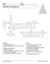 Disney Crossword Free Printable Allfreeprintable Com Disney Activities Crossword Puzzles Puzzles For Kids A generous offer of free crossword puzzles for grammar and vocabulary practice.