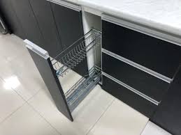 Kabinet penyimpanan rak lemari gantung. Rak Kabinet Dapur Rmh