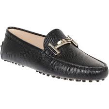 Restez toujours informé des dernières nouveautés tod's. Tod S Mocassins Femme Noir Chaussures Mocassins Femme 449 00