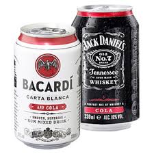 How to serve a bacardi & cola the world's greatest pairingslike many of the world's greatest pairings, a rum & cola is best if made with the original. Jack Daniels Cola Oder Bacardi Cola 10 10 Vol Und Weitere Sorten Jede 0 33 L Dose Von Real Ansehen