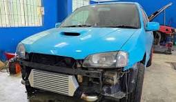 Toyota Starlet EP91 Type-S(mini) Garrett front mount ...