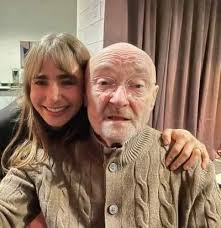 Phil Collins with his daughter Lily Collins ~ 2023 🥰