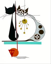 Check spelling or type a new query. Atomic Mid Century Modern Cat Print Retro Art By Colbyandfriends 30 00 Retro Art Cat Wall Art Cat Art