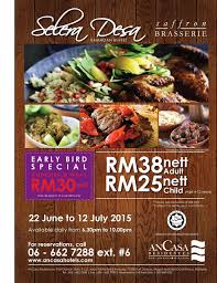 If you are not going back to your home town for hari raya. Early Bird Ramadhan Buffet 2019 Shah Alam Surat Mit
