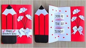 In this video, i am going to show you special cards making at home.please like the. Teacher S Day Card Teacher Sdaycard Teacher S Day Card Making Idea Popup Greeting Card For Teacher