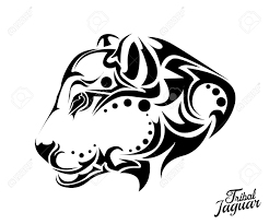 Here's 's completed tattoo of a panther done in my tribal nature style. Tribal Jaguar Tattoo Royalty Free Cliparts Vectors And Stock Illustration Image 39098341