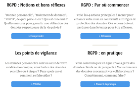 Vous collectez ou traitez des données personnelles ? Loi Rgpd Agence Web Marseille