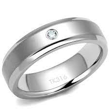 Mens Engagement Rings Tk2934 Stainless Steel Ring With Aaa Grade Cz Mens Wedding Rings Rings Mens Wedding Bands Engagement Rings For Men