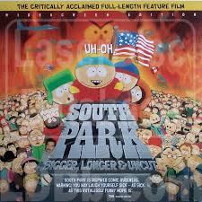 Every song that could be found on the bigger, longer & uncut movie: Laserdisc Database South Park Bigger Longer And Uncut Lv 336823 Ws