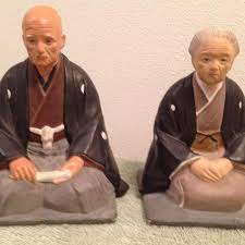 For millennia, japan's ceramics were rooted in people's daily needs. Best 2 Japanese Man Woman Ceramic Figurines For Sale In Madison Wisconsin For 2021