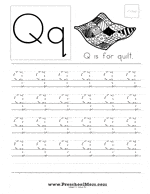 letter q preschool printables preschool mom