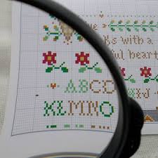If you've cross stitched before, you likely already know what to look for in a pattern. Magnifier Glass With Led Lights Stitch New Zealand