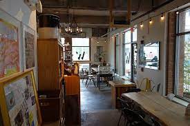 The Warehouse Cafe Bay St At Provost St Jersey City Nj Coffee Shops Interior Cozy Decor Home