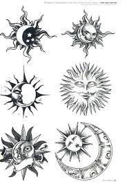 Small Moon And Stars Tattoo Nautical Star Drawings Flower Sleeve Tattoos Eagle Tattoo Hibiscus Tattoo Dovme Ok Dovme Tasarim