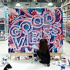 Pin By Jade Perry On Artwork In 2020 Mural Design Murals Street Art Painted Signs