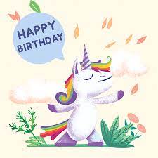 Browse through dazzling designs and styles and explore all the ways to personalize them to match your message, event or idea. Happy Birthday Girl Unicorn Gif Novocom Top