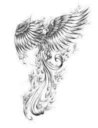 Maybe you would like to learn more about one of these? Beautiful Phoenix Rising From The Ashes Tattoo Designs