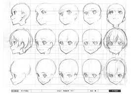 If you want to draw your favorite character or design one on your own, start by designing their head and face so you can sketch what. Anime Face Drawing Anime Head Anime Drawings