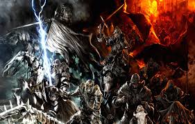 Top 50 images for 2014. Wallpaper Fire Mountains Army Orcs Lord Of The Rings Images For Desktop Section Fantastika Download