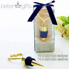 50th Anniversary Wine Set Wedding Souvenirs Promotion Gift Wj108 Beterwedding Wedding Souvenirs Wine Stopper Favors Wine Set