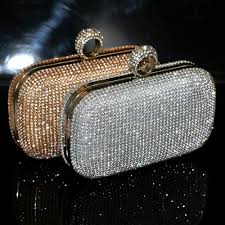 Bridal Evening Bag With Diamonds Women S Rhinestone Banquet Handbag Day Clutch Evening Bags Studded Clutch Bag Purses