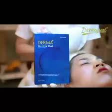 1 Miếng] MẶT NẠ CHỈ TƠ TẰM DERMAPEEL+