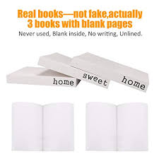 White books instant library collection vintage decorative book bundle photography props cream, white, off white this is a wonderful way to add to your collection, or to just start an instant a set of 8 vintage hardcover books. White Decorative Book Decorative Farmhouse Books Paperback Book For Modern Decor Home Sweet Home Set Of 3 Stacked Books For Decorating Coffe Tables And Shelves Rustic Home Book Decor Pricepulse