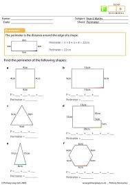 Year 4 Maths Perimeter Worksheet Perimeter Worksheets Area And Perimeter Worksheets Year 4 Maths