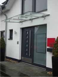 Glas Vordach Mit Edelstahl Coberturas Pinterest